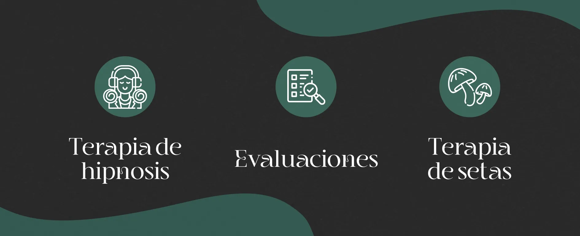 Servicios Serenar — Terapia de hipnosis, Evaluaciones y Terapia de setas